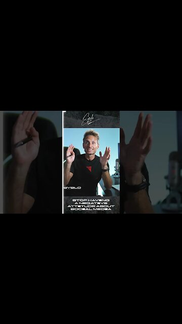 Stop Having a Negative Attitude About Social Media! #shorts