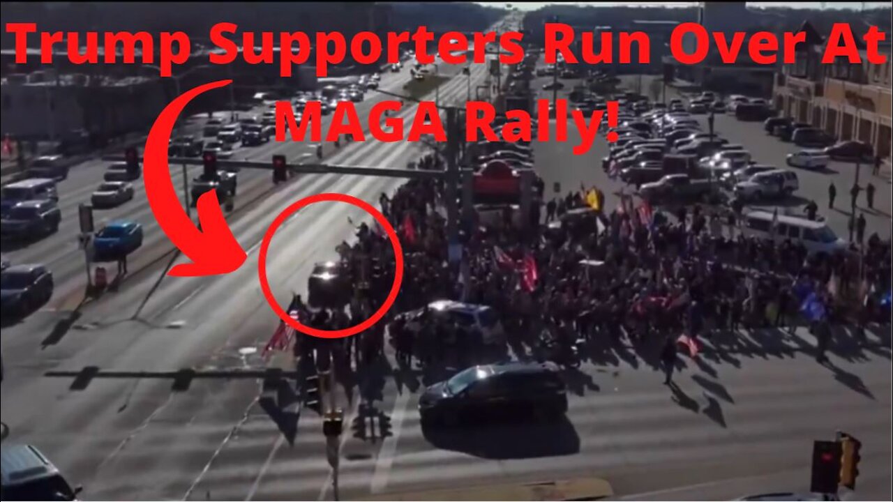 Trump Supporters Ran Over At MAGA Rally In Wauwatosa!