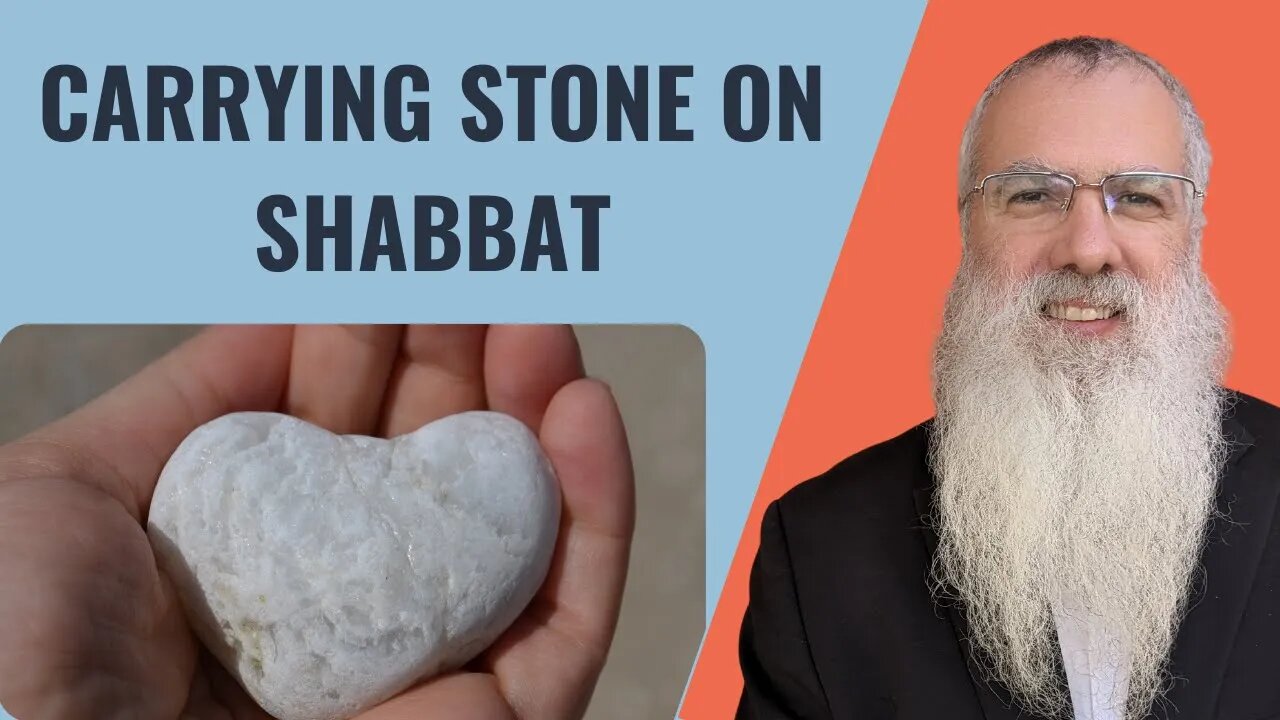 Mishna Shabbat Chapter 8 Mishnah 6 Carrying stone on Shabbat