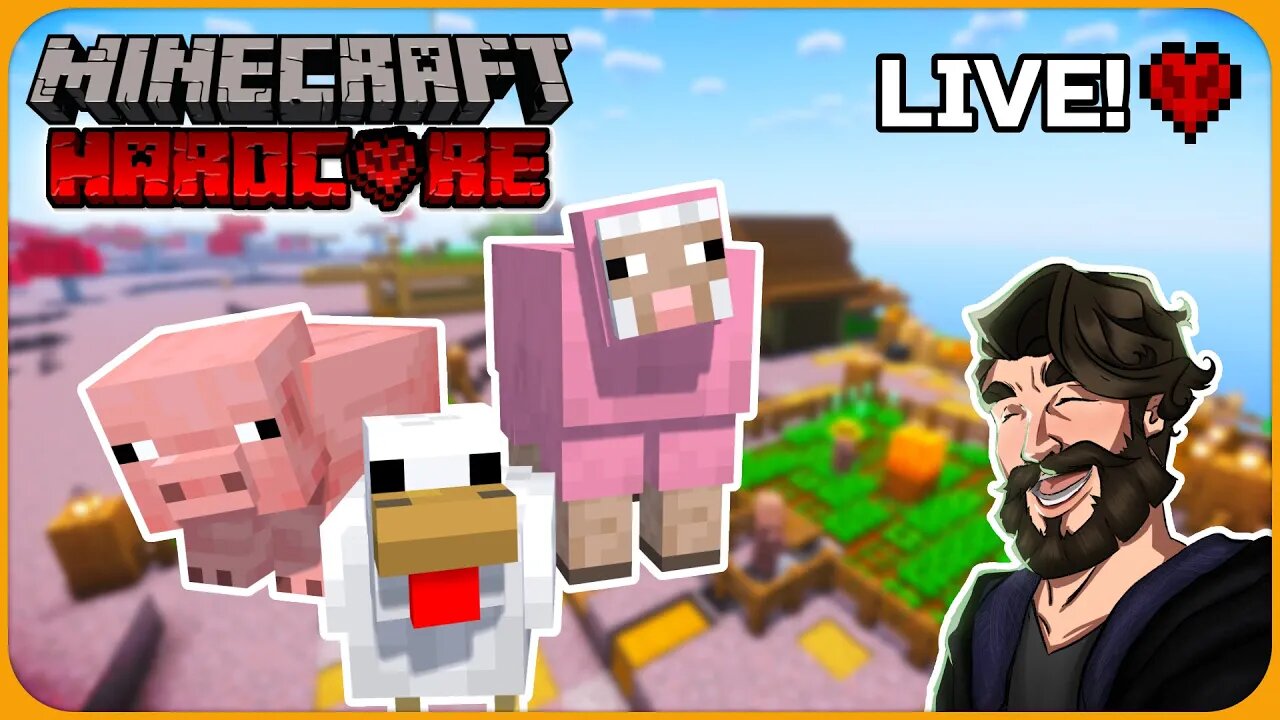 Getting Into the Live Stock Business in Hardcore Minecraft / Live [S5 | EP28]