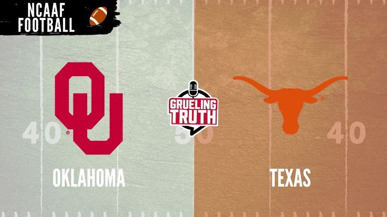 College Football betting Show: Oklahoma vs Texas preview and Prediction!