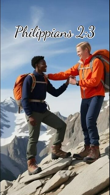Philippians 2:3 - Do nothing out of selfish ambition or vain conceit. Rather, in humility value...