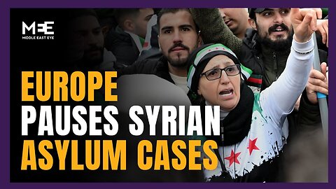 European countries freeze Syrian asylum applications