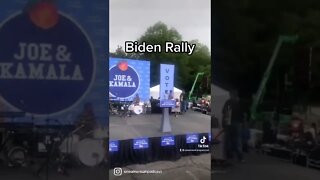 Biden Rally Versus Trump Rally Comparison