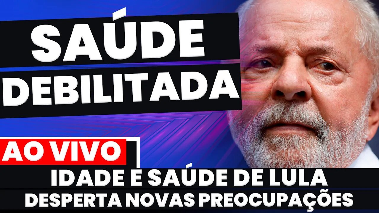 🚨Urgente! ESTADO DE SAÚDE DE LULA E IDADE DESPERTA NOVAS PREOCUPAÇÕES | CASO MORAES ATUALIZAÇÕES