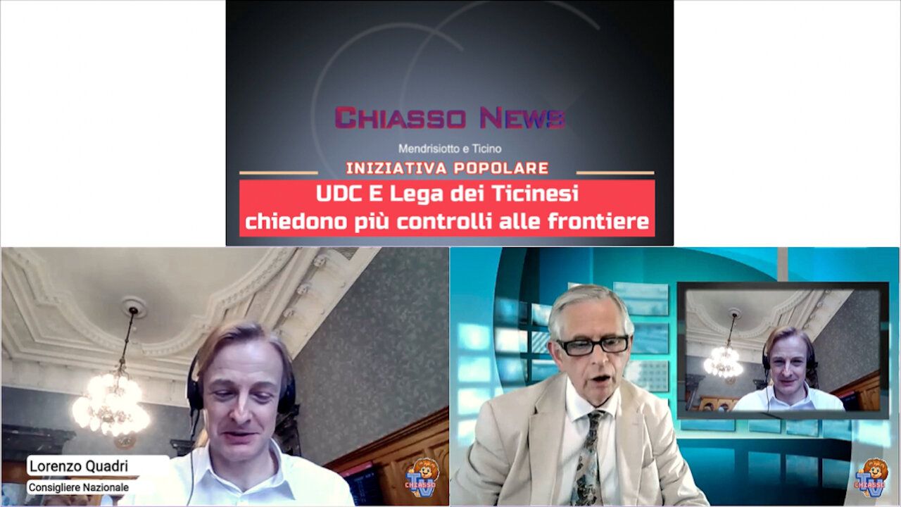 Iniziativa Popolare - UDC e lega dei Ticinesi chiedono più controlli alle frontiere