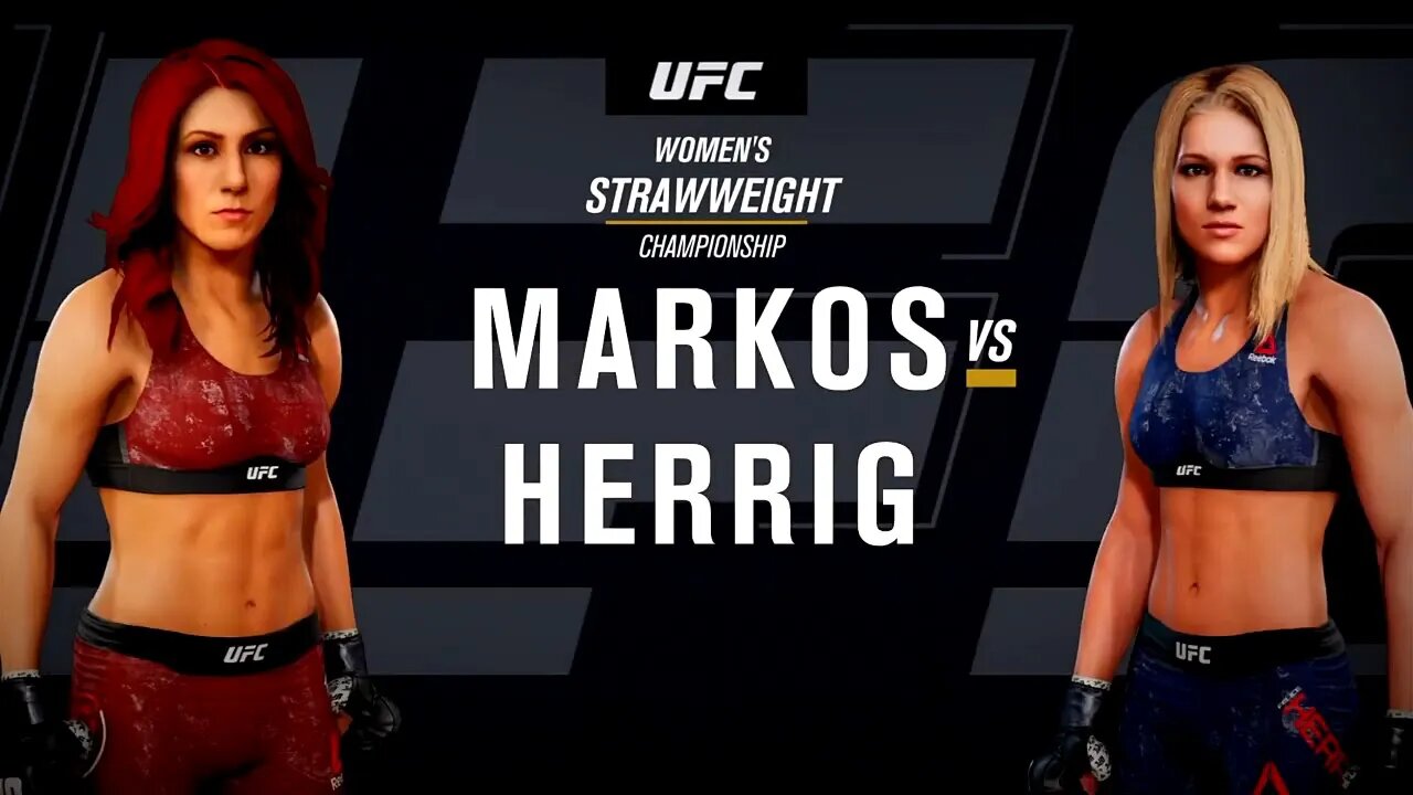 EA Sports UFC 3 Gameplay Felice Herrig vs Randa Markos