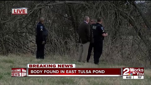 Body found in east Tulsa pond