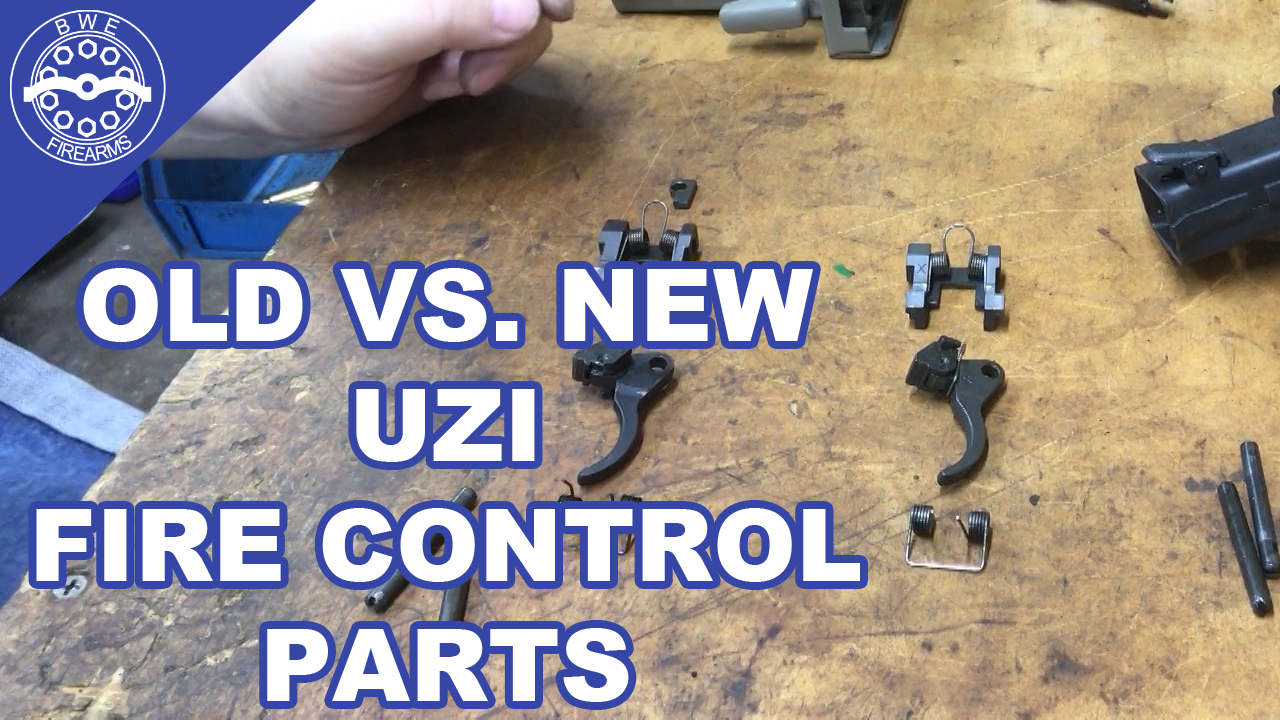 Gunsmithing The SMG Uzi: Uzi Old Style Vs. New Style Fire Control Parts