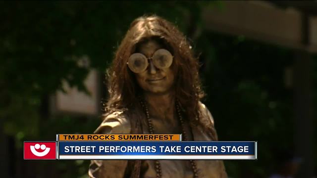 Street performers take canter stage at Summerfest