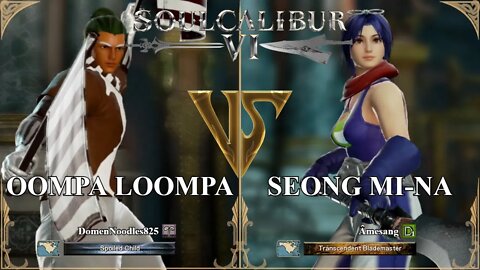 Oompa Loompa (DomenNoodles825) VS Seong Mi-na (Âmesang) (SoulCalibur™ VI: Online)