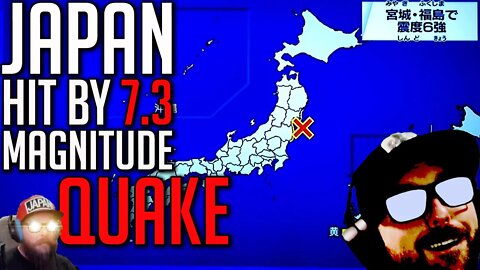 Magnitude 7.3 Earthquake Hits Japan