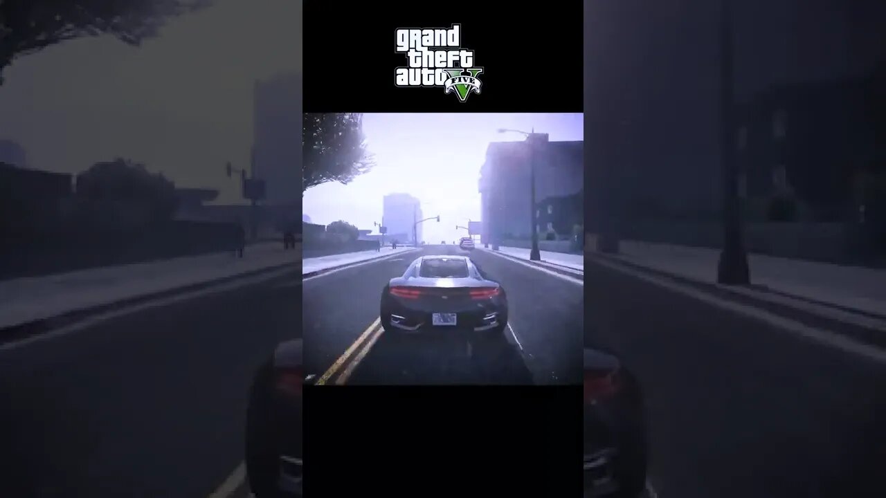 black car driving in gta 5 | GTA V short | gta5 video #shorts #gta5 #lazoogames