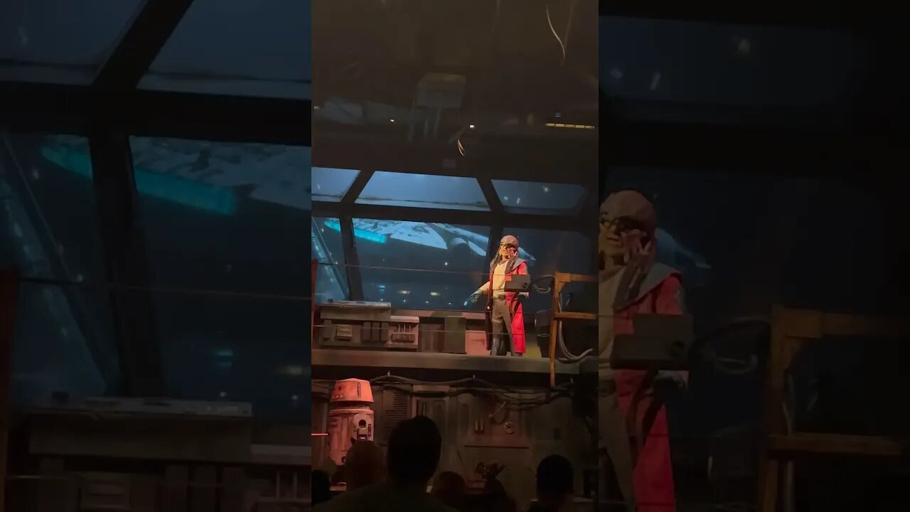 Smuggler’s Run at Galaxy’s Edge 🚀🪐 #hollywoodstudios #shorts #disneyworld