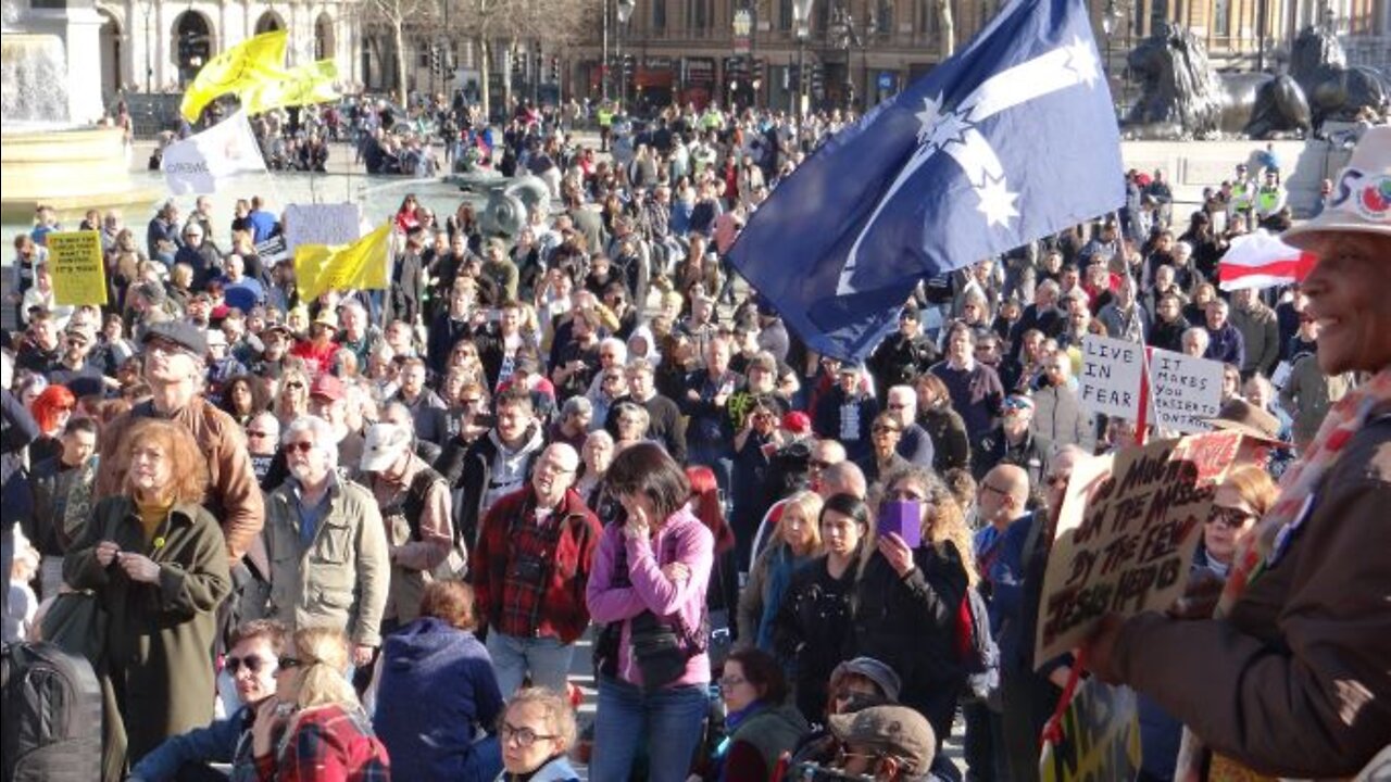 World Wide Rally for Freedom, London 19th March 2022 - Part 6