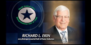 Richard L 'Dick' Ekin -- NCOIM Hall of Fame Inductee