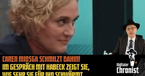 ARD Caren Miosga schmilzt dahin! Im Gespräch mit Habeck zeigt sie, wie sehr sie für ihn schwärmt!