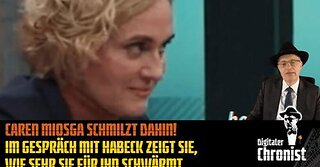 ARD Caren Miosga schmilzt dahin! Im Gespräch mit Habeck zeigt sie, wie sehr sie für ihn schwärmt!