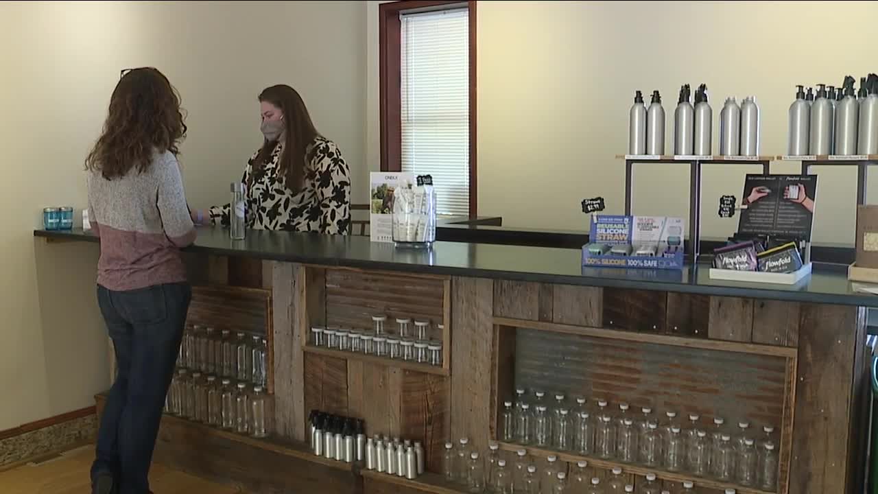 First Cleveland-area bottle refill shop opens in Lakewood, hopes to cut down on waste