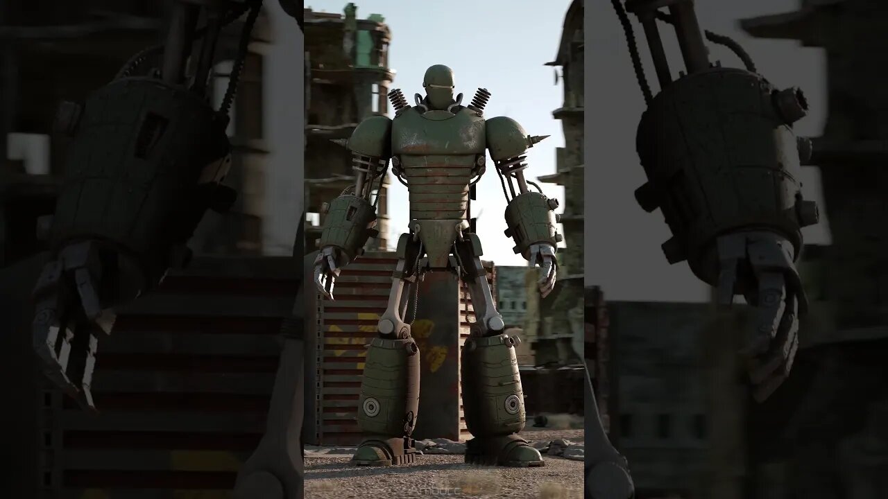 Octane Blender 3D - Fallout Liberty Prime