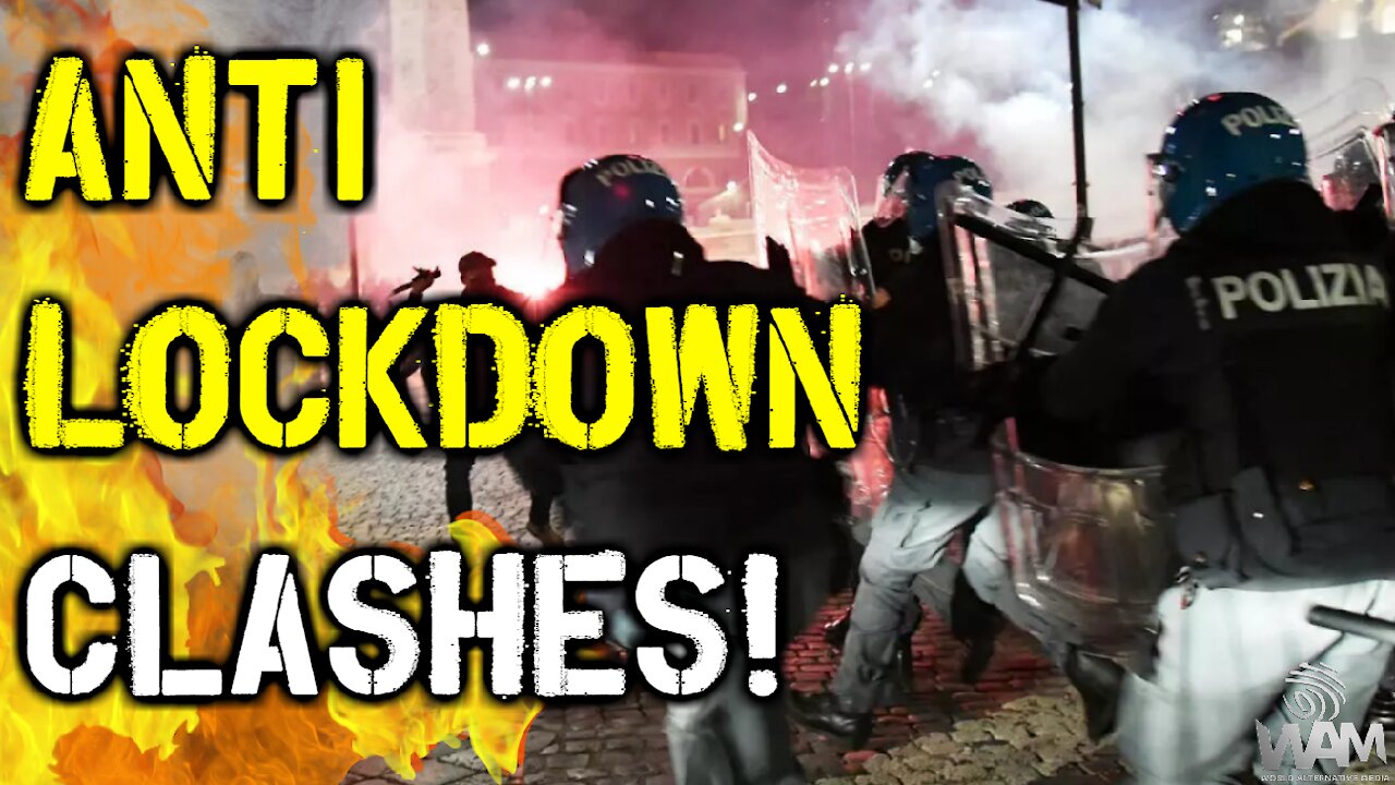 Anti-Lockdown CLASHES In Europe! - MASS Protests SHAKE European Cities As LOCKDOWN 2.0 BEGINS!