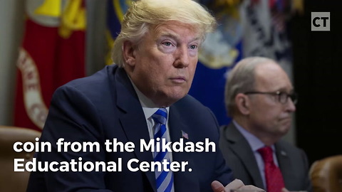 Israeli Organization Unveils New Trump Coin in Expression of ‘Gratitude’