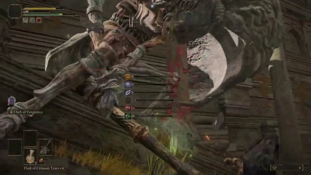 Elden Ring *GARGOYLE* Capital Outskirts No Grind No Shield Blind Run