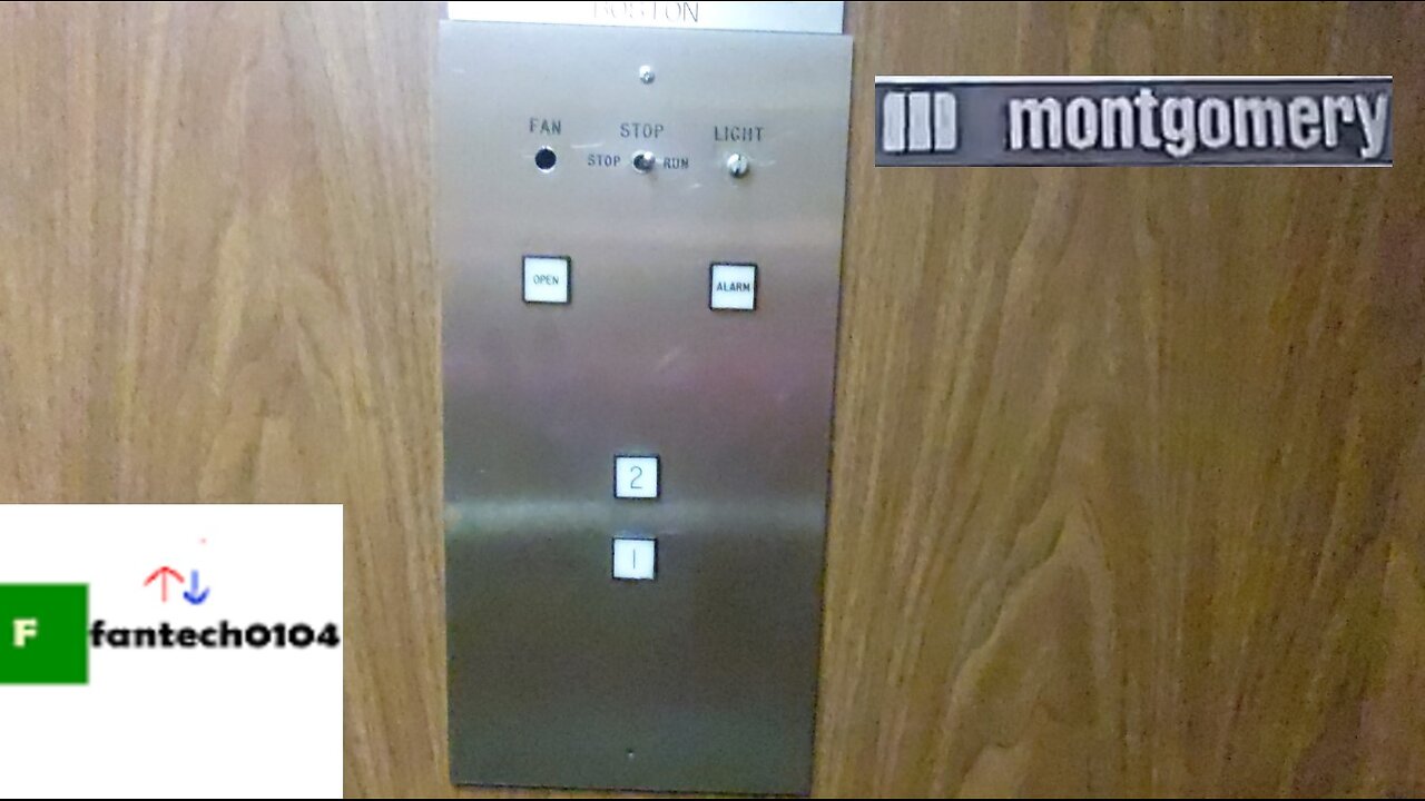 Montgomery Hydraulic Elevator @ Lowney Building - Boston, Massachusetts