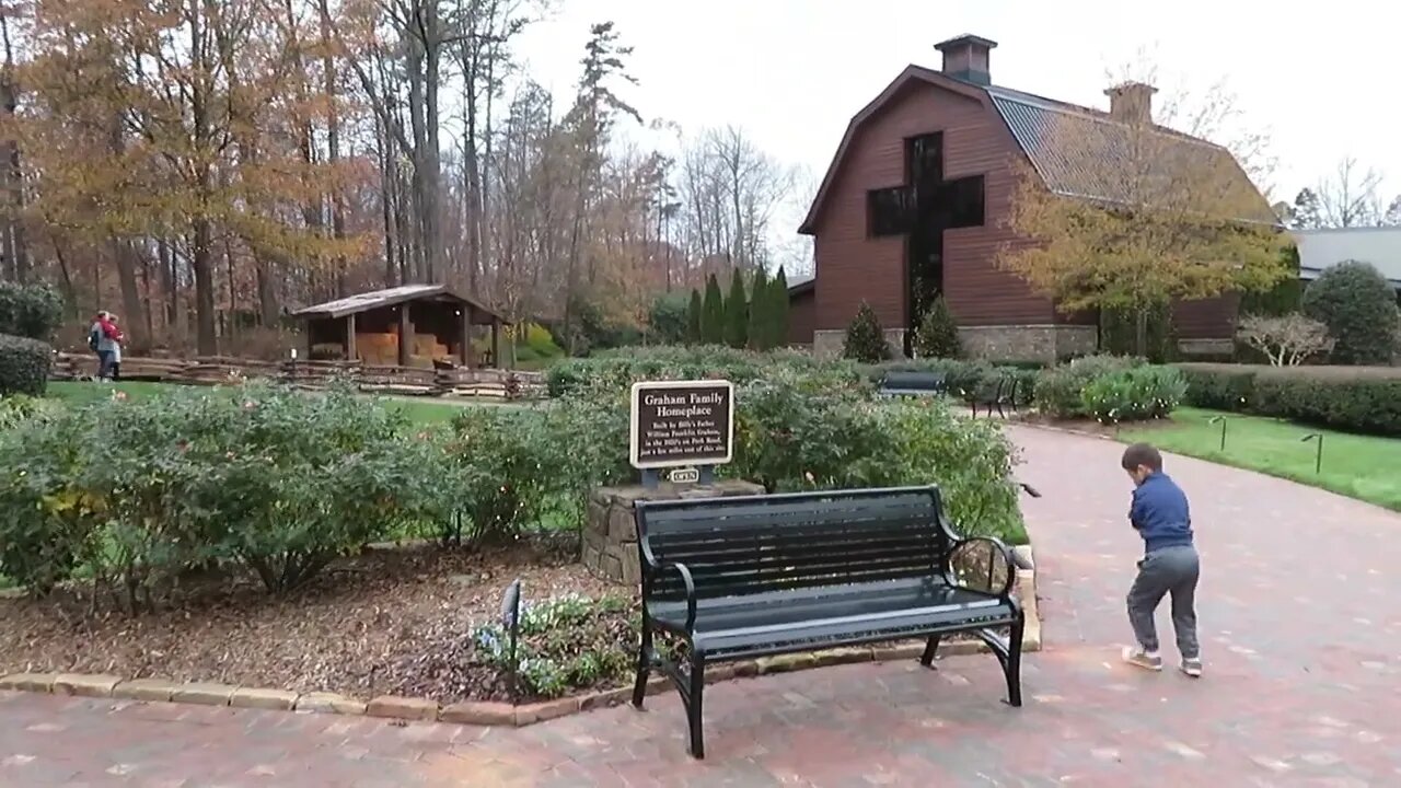 Billy Graham Library - Christmas 2022 in Charlotte, NC - Walk With Me, Steve Martin (1 of 6 videos)