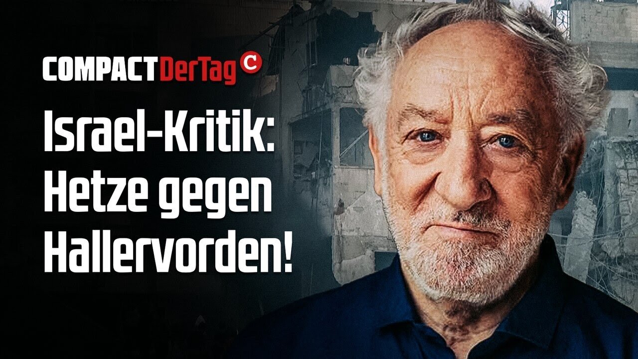 Israel-Kritik: Hetze gegen Hallervorden!💥@COMPACTTV🙈