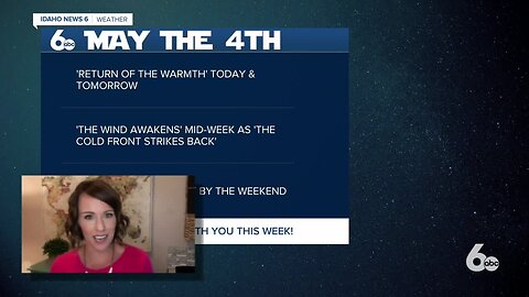 Rachel Garceau's Idaho News 6 forecast 5/4/20