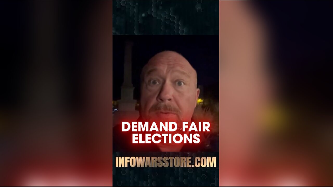 Elon Musk & Alex Jones Are Evil For Wanting Fair Elections - 12/22/24