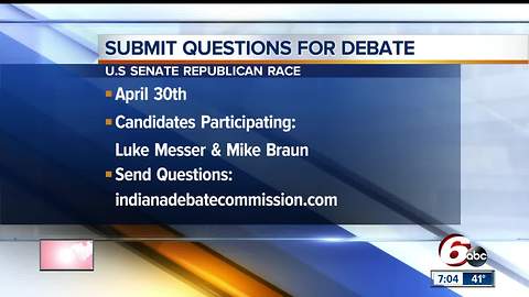 Debate commission seeks voter questions for Senate debate