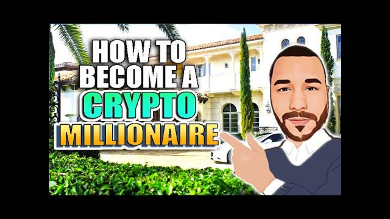 The Easy Road To Becoming A Crypto MILLIONAIRE! - This Is EXACTLY How You Achieve It!