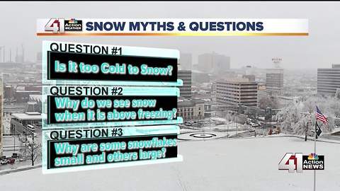 The top 3 questions the 41 Action News weather team is asked about snow