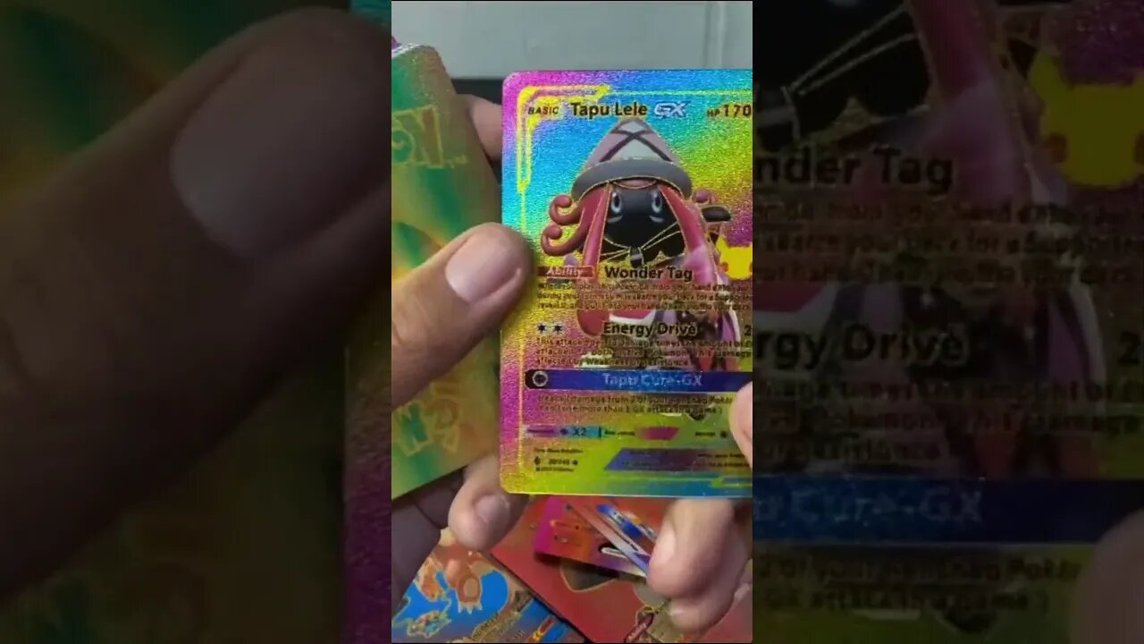 Kartu Rainbow Berkilau Kilau! 💥Unboxing Kartu Pokemon Rainbow Pelangi Berkilau Vmax💥