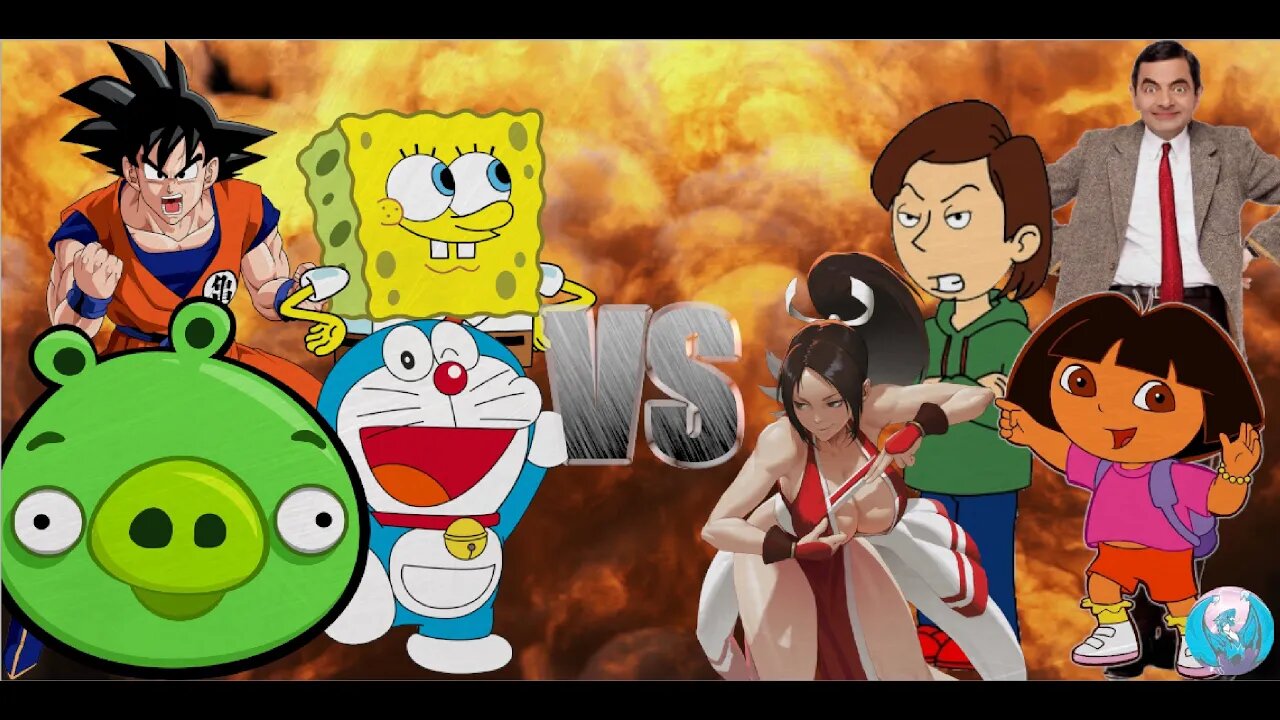 MUGEN - Request - Team Doraemon VS Team Mr.Bean - See Description