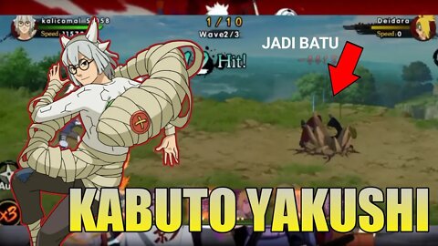 Gameplay Kabuto Yakushi Skill Pasif Jadi Batu Heroes Assembled Reborn