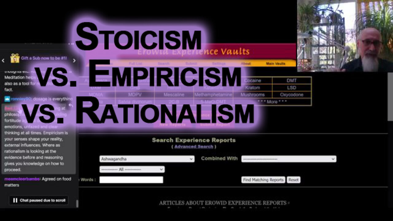 Stoicism vs. Empiricism vs. Rationalism [ASMR]