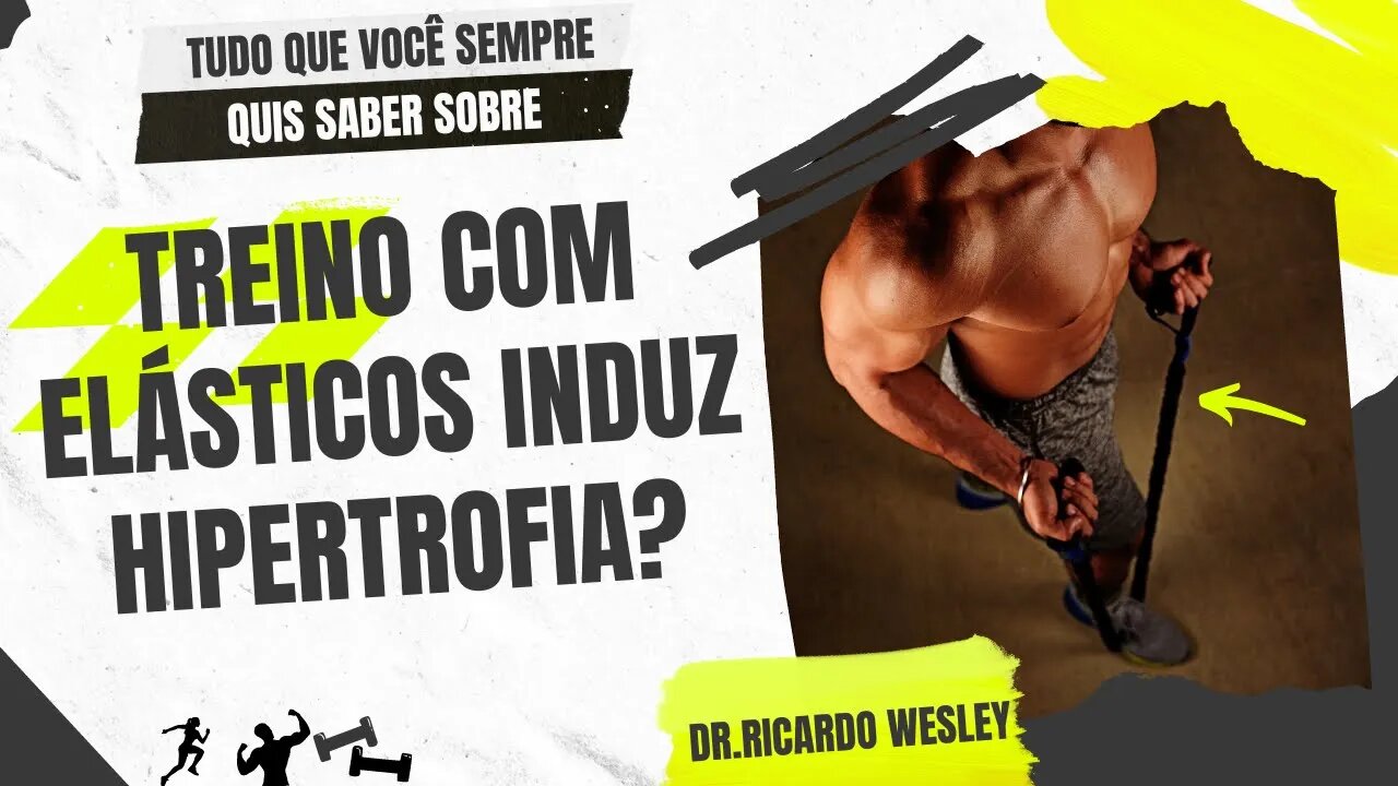 Treino com ELÁSTICOS para HIPERTROFIA? #HIPERTROFIA #MAROMBA #TREINO #ACADEMIA #TREINOEMCASA