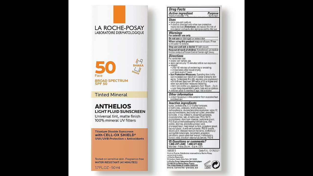 La Roche-Posay Anthelios Tinted Sunscreen SPF 50