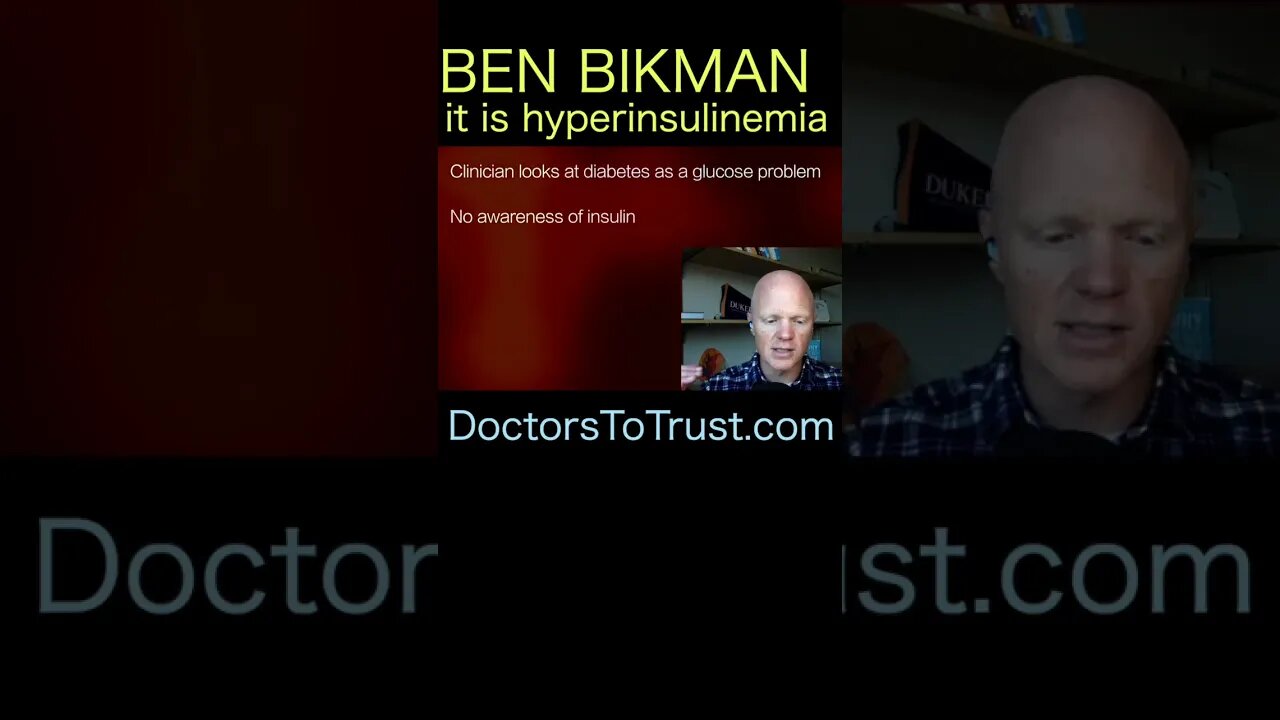 Ben Bikman. It is hyperinsulinemia!