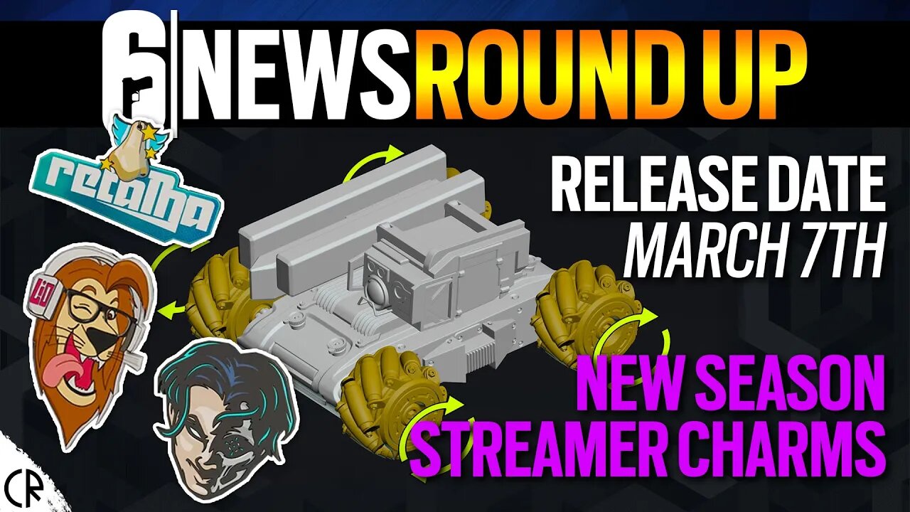 Test Server Patches & Streamer Charms - 6News RoundUp - Tom Clancy's Rainbow Six Siege