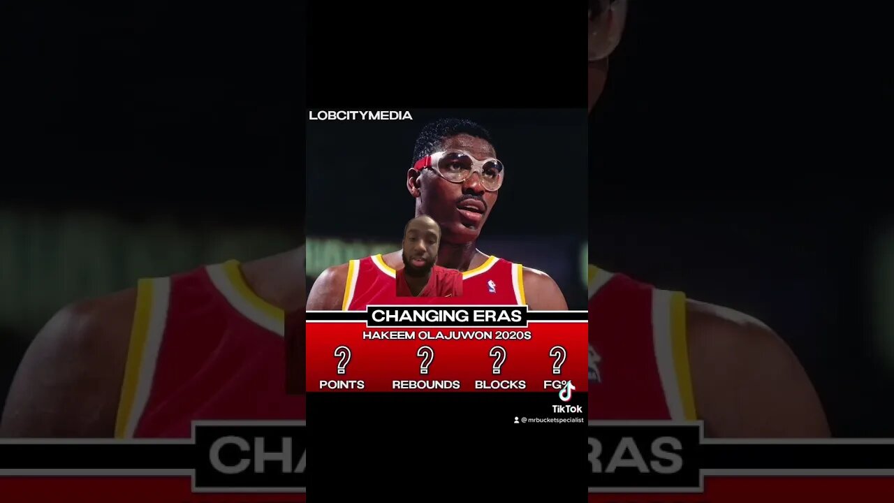 What is Hakeem averaging in this era ? #basketball #nba #sports #fypシ #tiktok