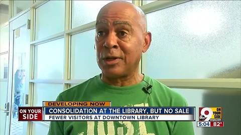 Cincinnati library 'consolidating,' but no sale