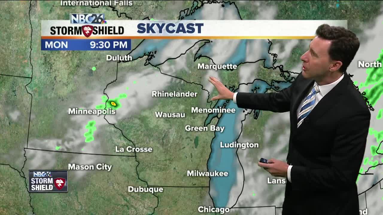 Michael Fish's NBC26 Storm Shield weather forecast