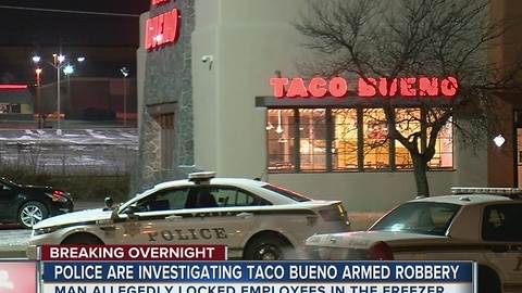 TPD: Workers forced into freezer during robbery