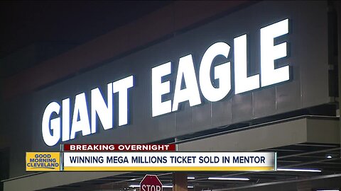 Winning Mega Millions ticket sold in Mentor