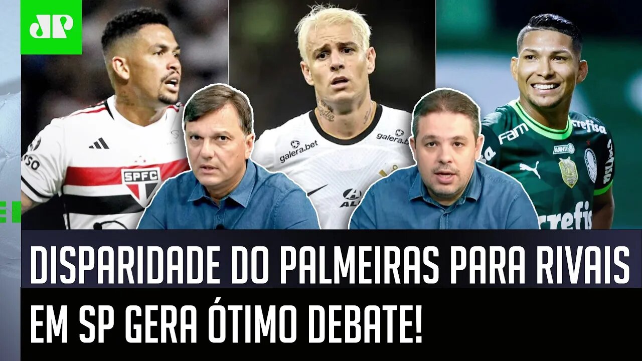 "ISSO É MUITO SÉRIO! Corinthians e São Paulo NÃO GANHAM NADA, e o Palmeiras..." OLHA esse DEBATE!