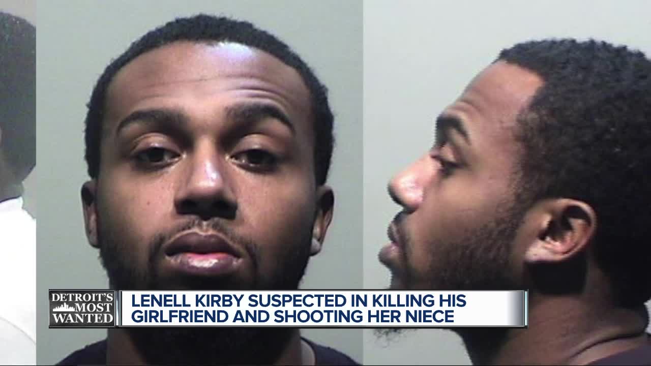 Detroit's Most Wanted: Lenell Kirby wanted for shooting & killing his girlfriend